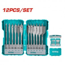 TOTAL ΣΕΤ ΤΡΥΠΑΝΙΑ ΞΥΛΟΥ 12ΤΕΜ TACSDL1201